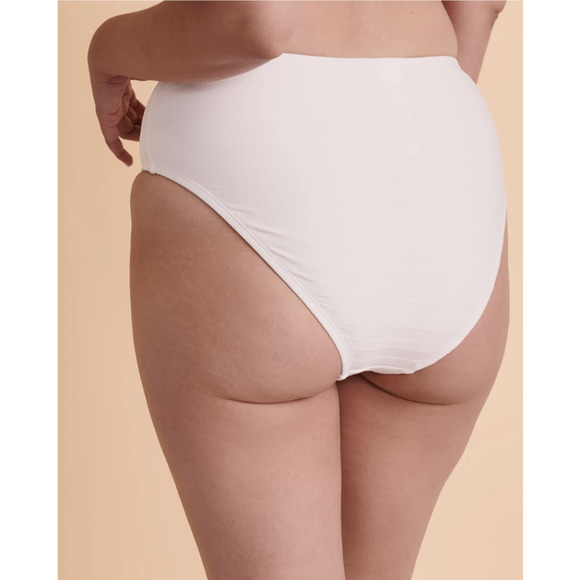 LA BLANCA White Linea Costa BIKINI BOTTOM ONLY Medium M / 8 NEW NWT LB2CE93 - Picture 7 of 13